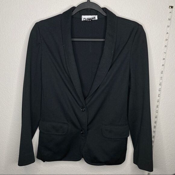 ACT III‎ Vintage Black Blazer - Picture 5 of 5